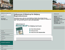 Tablet Screenshot of esbjergvejviser.dk